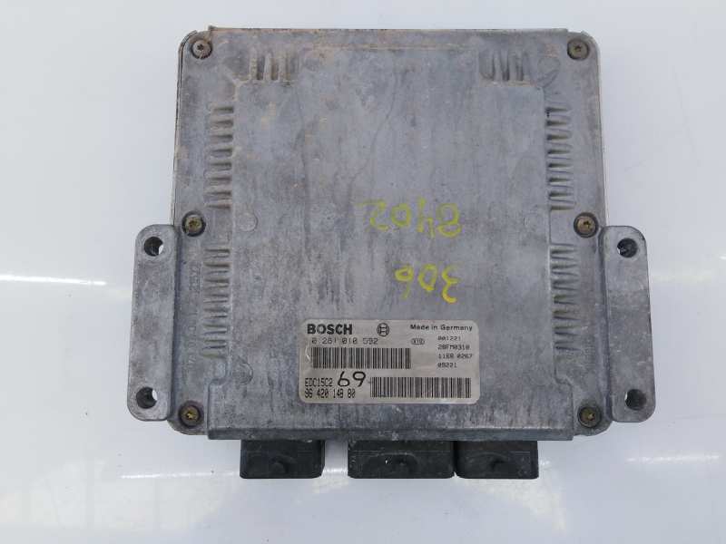 PEUGEOT 306 1 generation (1993-2002) Engine Control Unit ECU 9642014880,0281010592,E3-B2-45-4 18685065