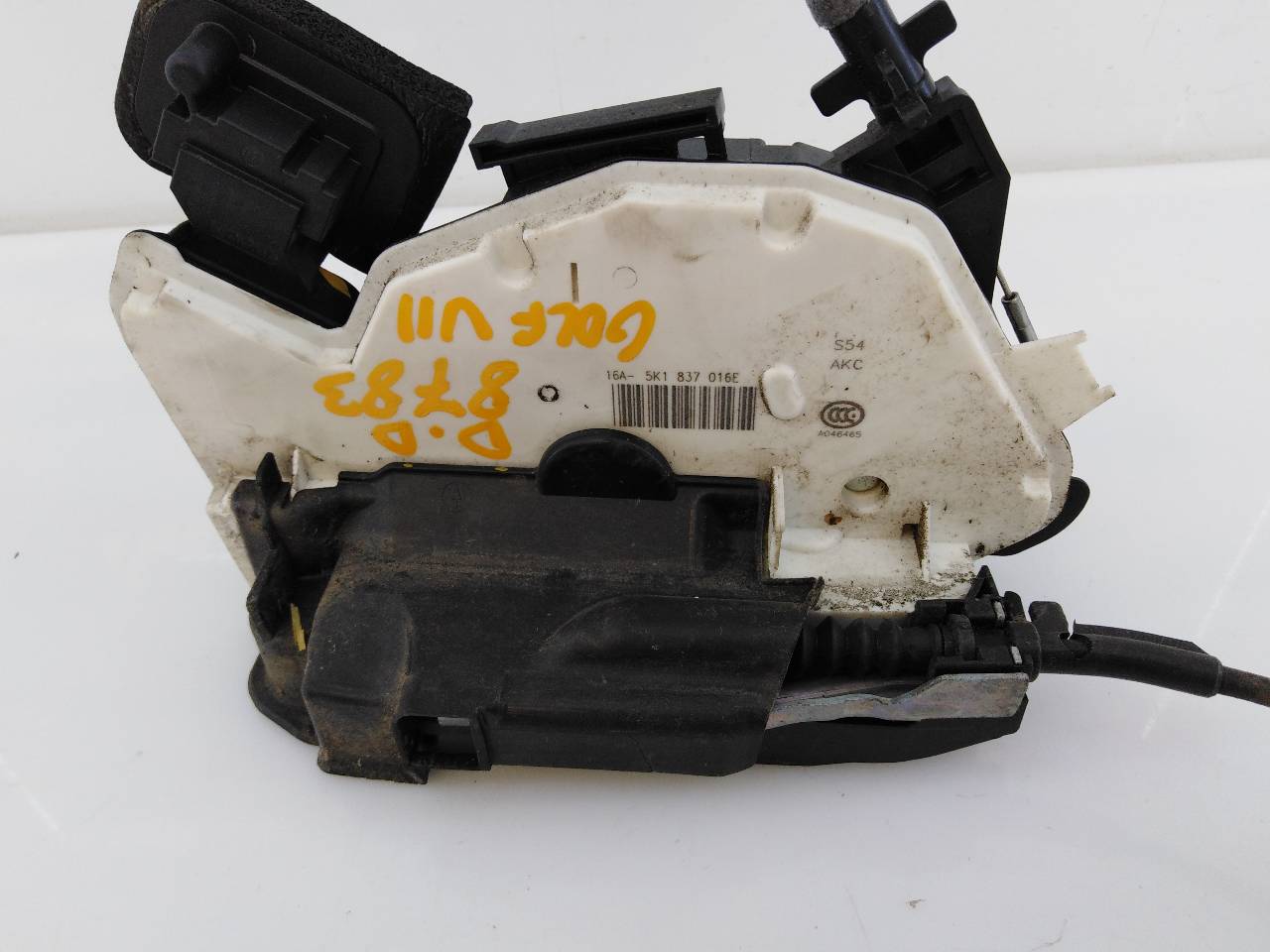 VOLKSWAGEN Golf 7 generation (2012-2024) Front Right Door Lock 5K1837016E, E1-B6-16-1 18709224