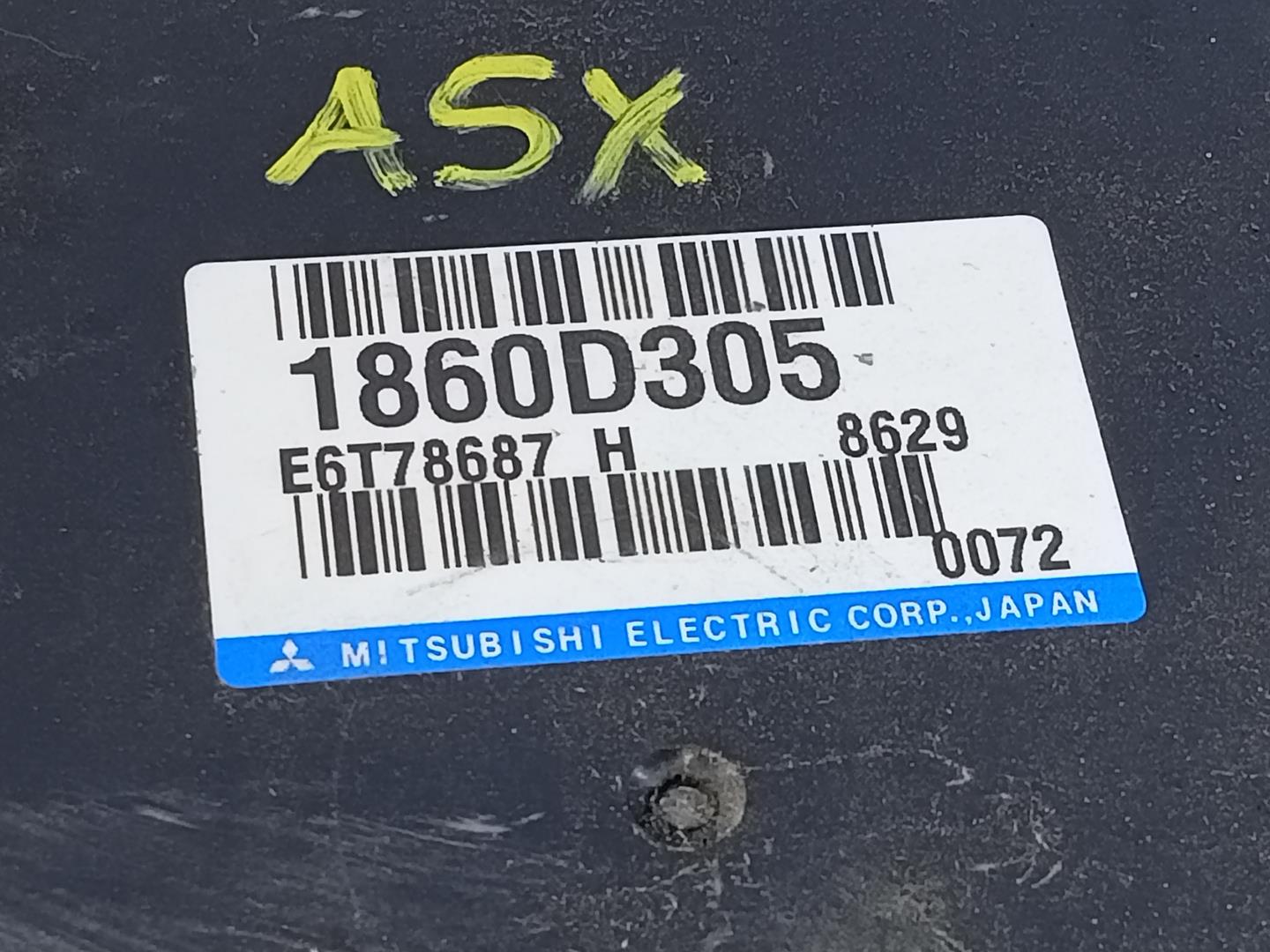 MITSUBISHI ASX 1 generation (2010-2020) Engine Control Unit ECU 1860D305, E6T78687H, E3-A2-18-4 21824815