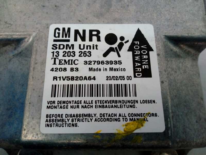 OPEL Astra J (2009-2020) Блок SRS 13203263, 327963935, E3-A5-34-1 18564712