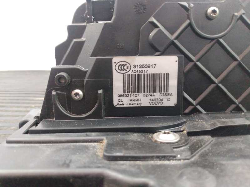 VOLVO XC60 1 generation (2008-2017) Rear Right Door Lock 31253917, A048317, E1-A5-47-2 18510047