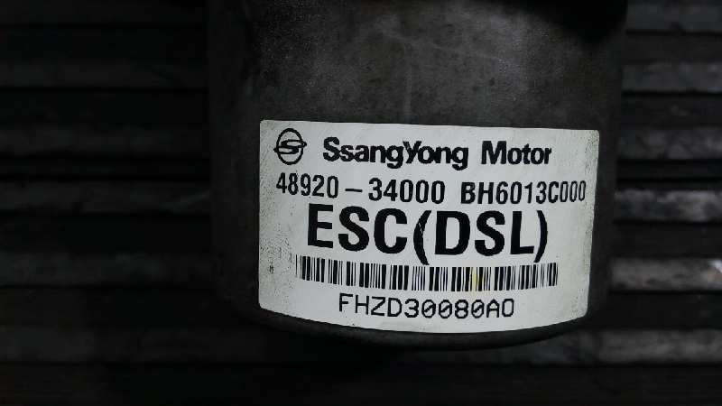 SSANGYONG Korando 3 generation (2010-2020) Насос ABS 4892034000,BH6013C000,P3-A8-19-3 24261692