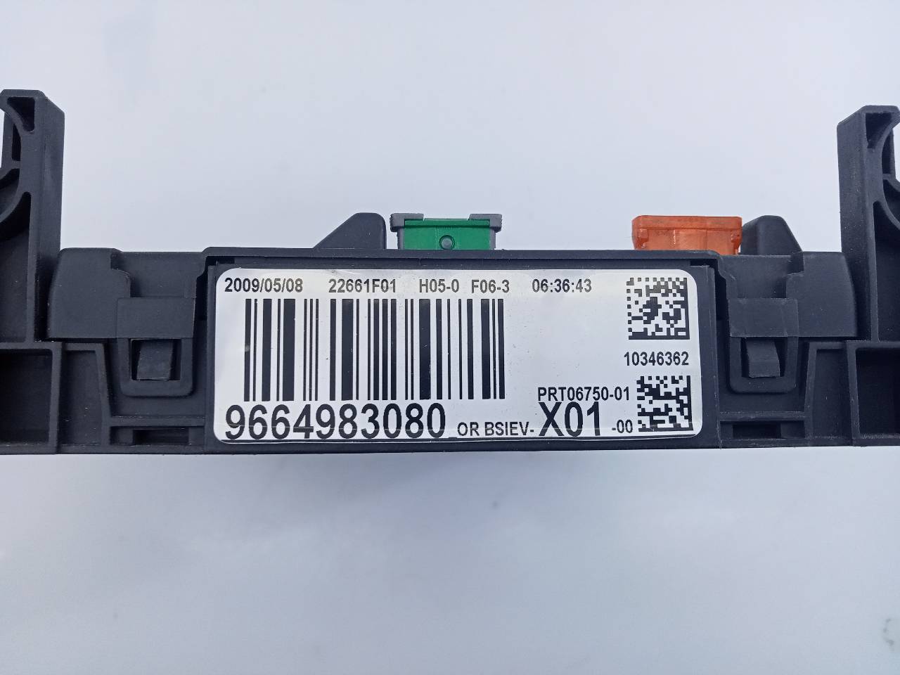 MASERATI 207 1 generation (2006-2009) Fuse Box 9664983080, E3-B2-30-1 20964828