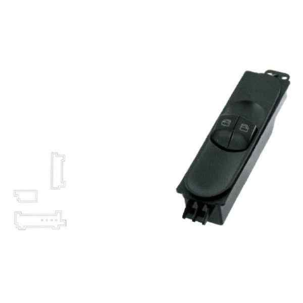 Comando alzacristalli anteriore sinistro MER10680 Mercedes-benz Sprinter ii james cook (906) 2006-2011