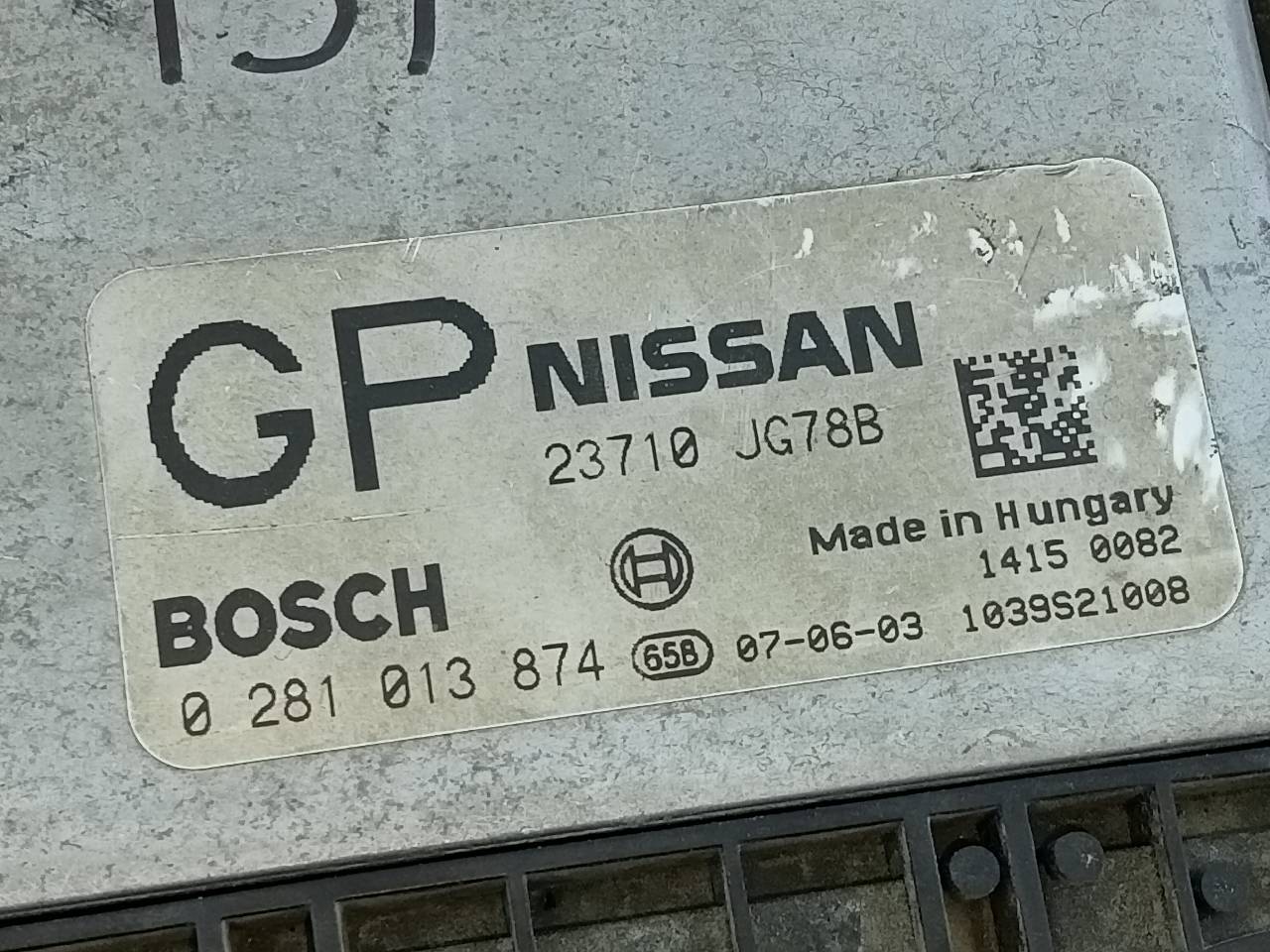 DODGE X-Trail T30 (2001-2007) Блок за управление на двигателя ECU 23710JG78B,0281013874,E3-B4-22-2 24106224