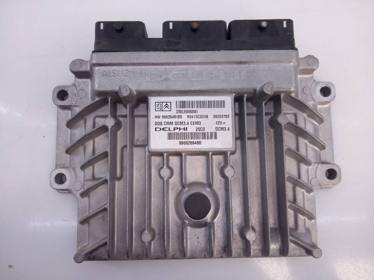 PEUGEOT 308 T7 (2007-2015) Motorkontrollenhet ECU 9666266480,9663548180,E3-B2-24-2 21798025