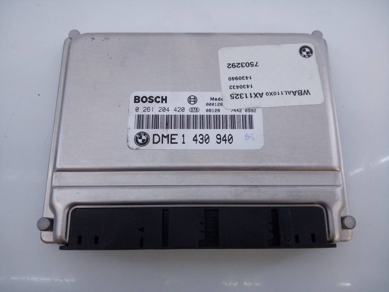 AUDI 3 Series E46 (1997-2006) Motorkontrolenhed ECU 0261204420,DME1430940,E3-A2-31-3 18716386