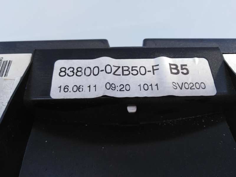 TOYOTA Auris 2 generation (2012-2015) Nopeusmittari 838000ZB50F,E3-B2-7-3 18657766