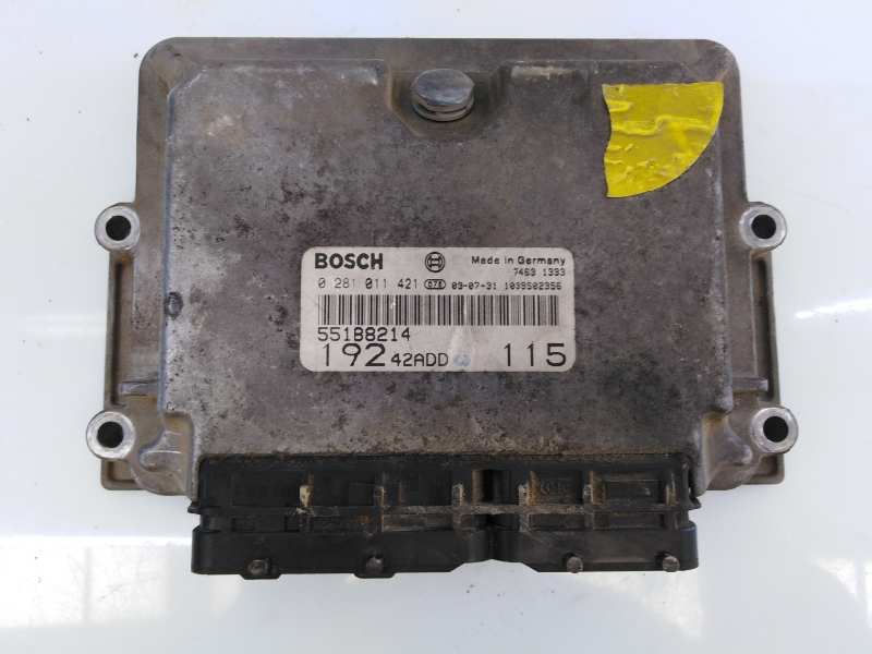 FIAT Stilo 1 generation (2001-2010) Unitate de control motor 0281011421, 19242ADD, E3-A4-23-2 18678352