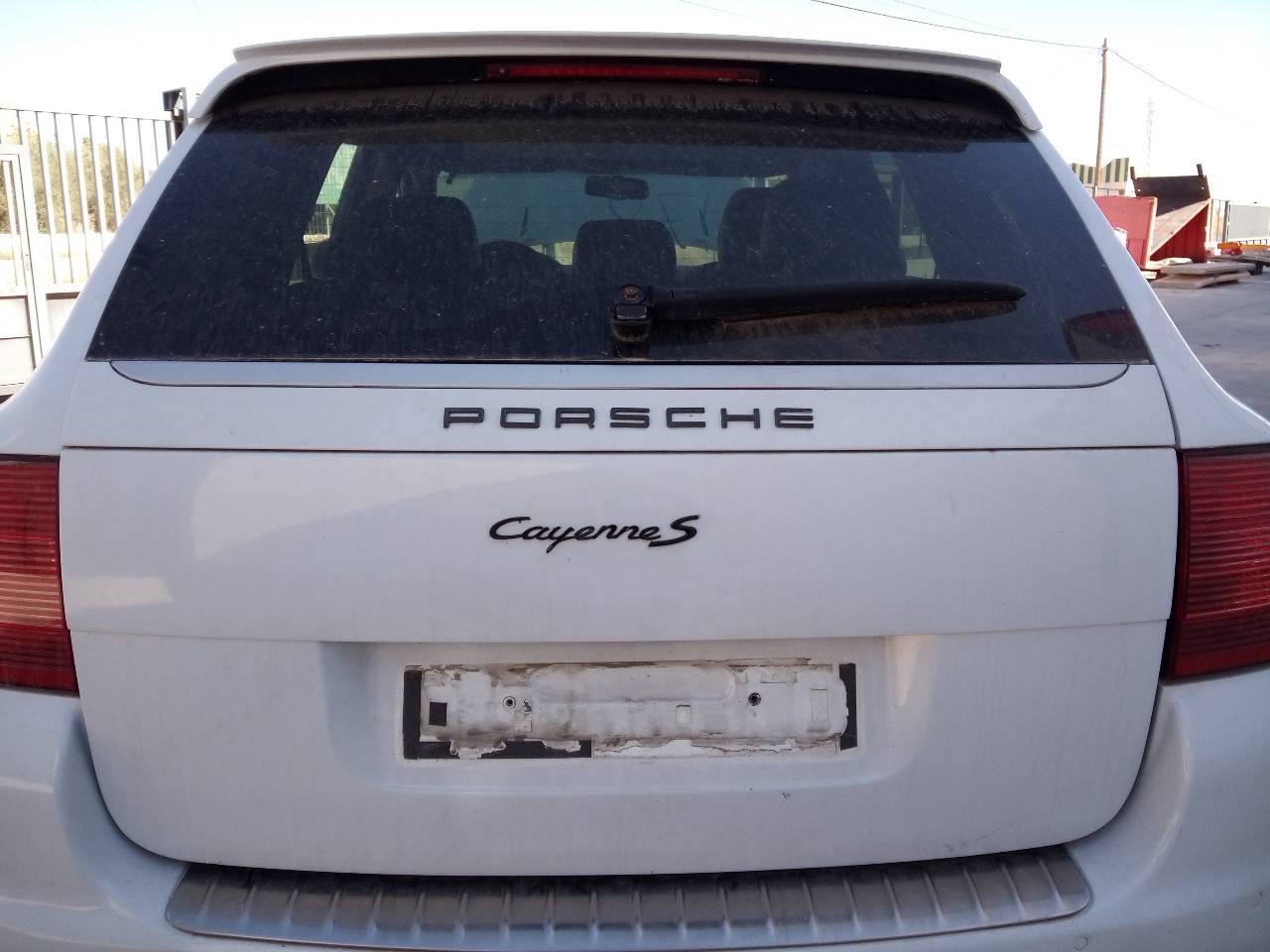 PORSCHE Cayenne 955 (2002-2010) Bootlid Rear Boot 20782648