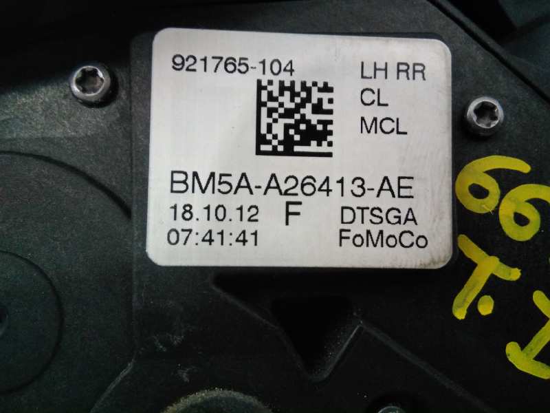 FORD Focus 3 generation (2011-2020) Замок задней левой двери BM5AA26413AE, E2-B3-35-1 18507004