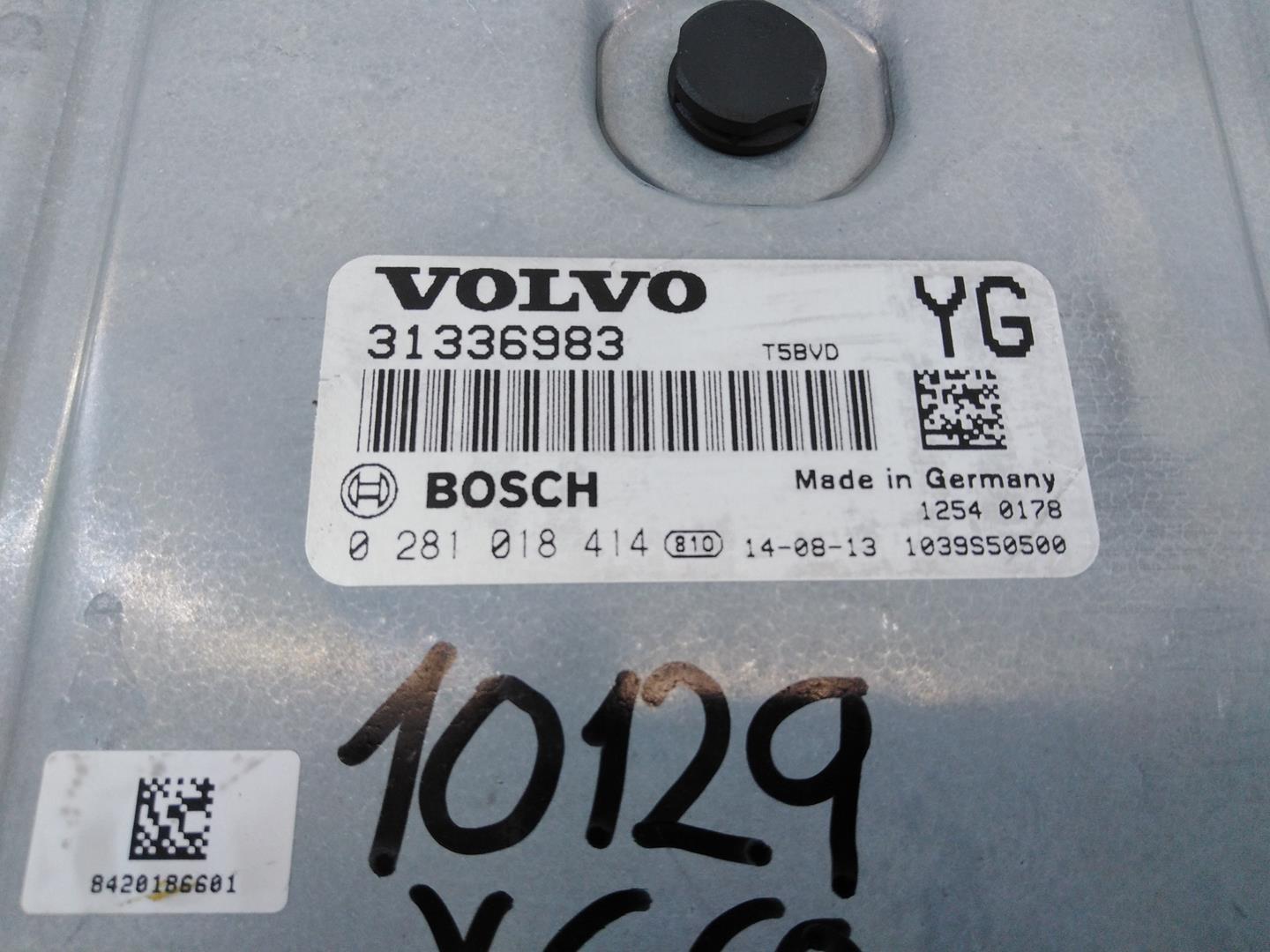 VOLVO XC60 1 generation (2008-2017) Engine Control Unit ECU 0281018414, 31336983, E3-B5-49-1 20955243