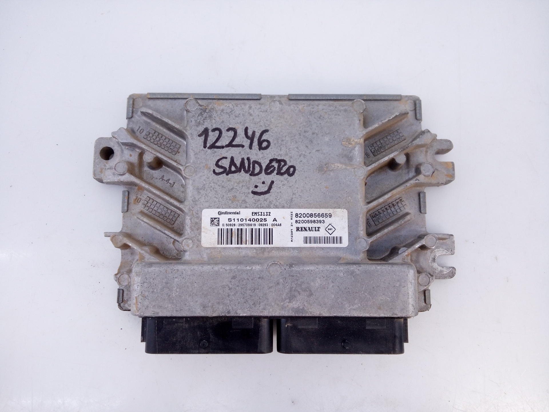 DACIA Sandero 1 generation (2008-2012) Moottorin ohjausyksikkö ECU 8200856659,E2-A1-29-2,E2-A1-29-2 26270107