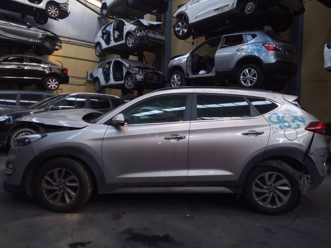 HYUNDAI Tucson 3 generation (2015-2021) Priekinių valytuvų mechanizmas (trapecija) 98100D3000, E2-B5-5-1 18758241