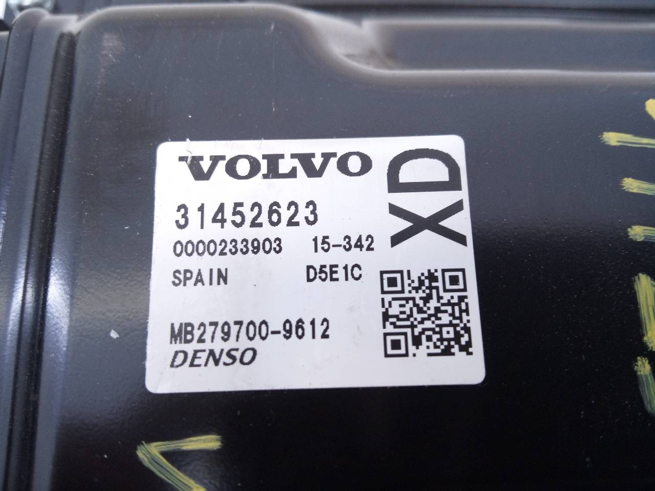 VOLVO V40 2 generation (2012-2020) Engine Control Unit ECU 31452623, 2797009612, E3-B5-44-2 21821561