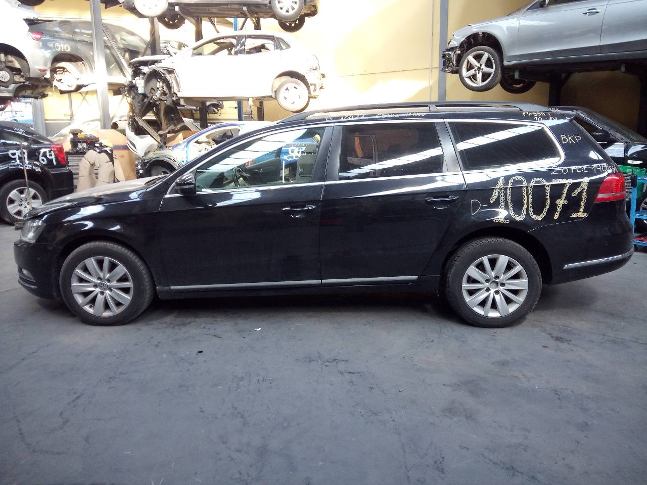 VOLKSWAGEN Passat B7 (2010-2015) Încuietoare ușă  stânga spate 3C4839015A, E1-B6-48-1 20954933