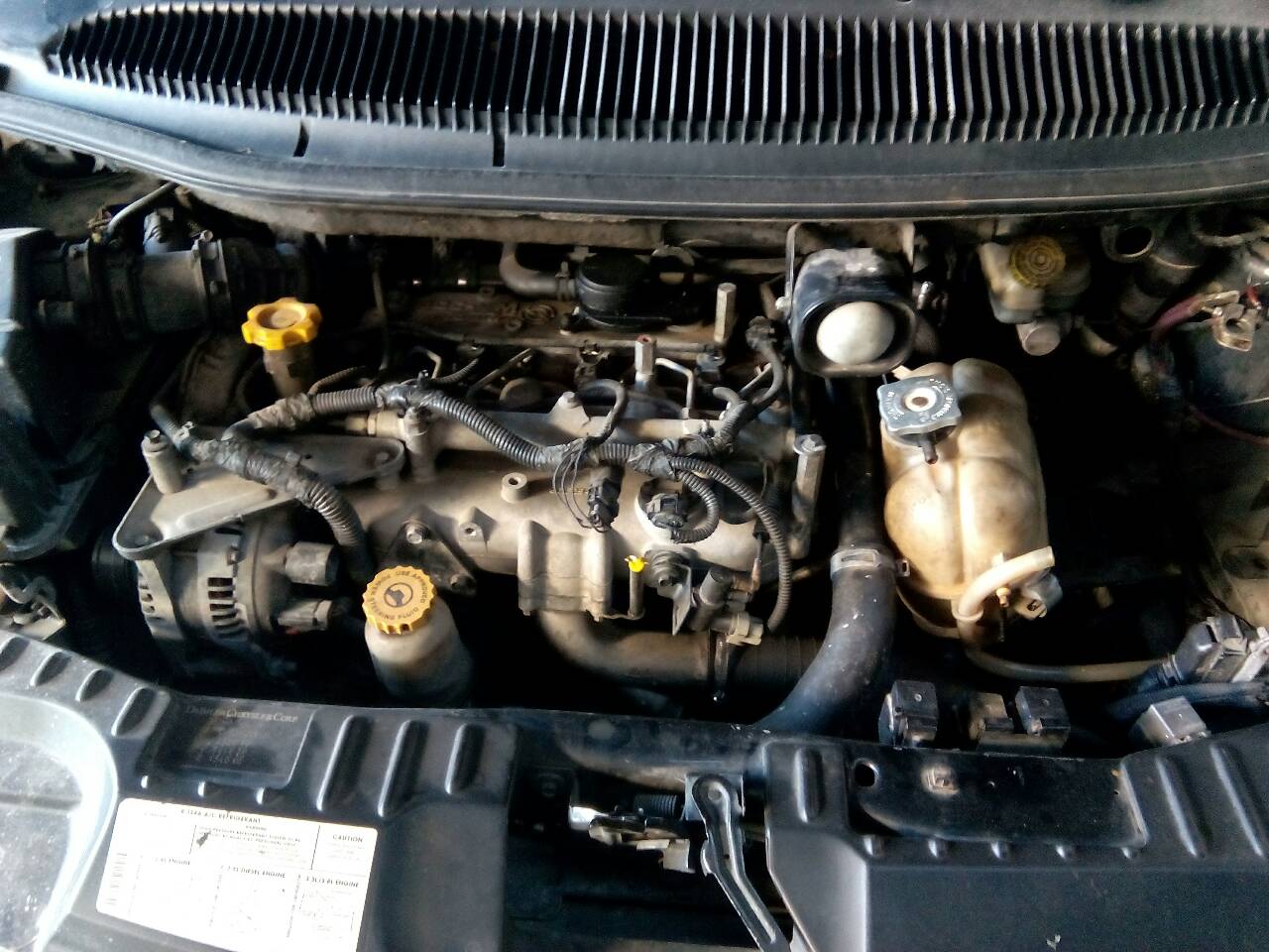 CHRYSLER Sebring 2 generation (2001-2007) Блок управления двигателем P04727664AC, 0281010814, E3-B6-35-1 18767902