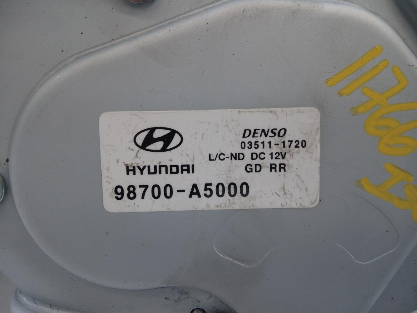 HYUNDAI i30 GD (2 generation) (2012-2017) Galinio dangčio (bagažinės) valytuvo varikliukas 98700A5000, 03511120, E2-B5-50-2 24088538
