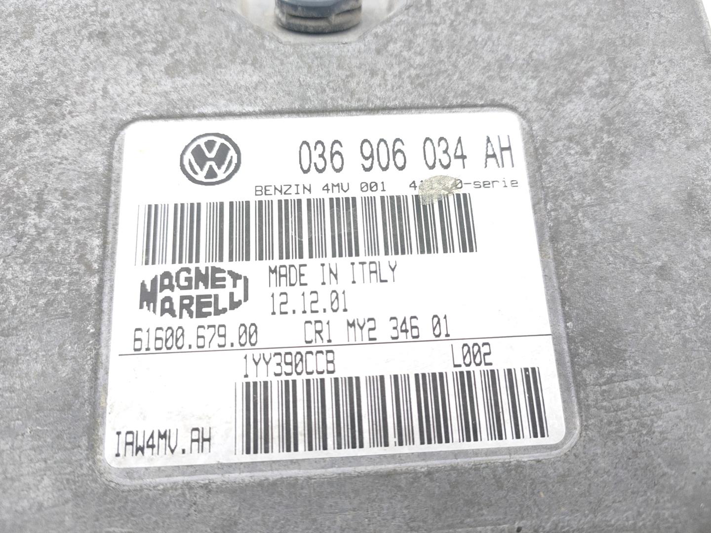 SEAT Cordoba 2 generation (1999-2009) Блок управления двигателем 036906034AH, E2-A1-39-4 20956425