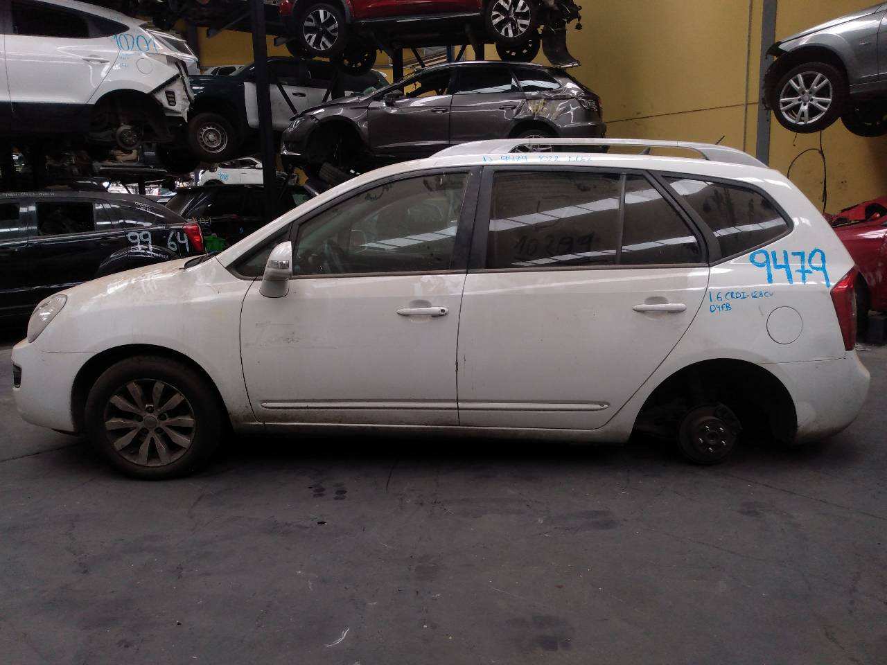 KIA Carens 3 generation (RP) (2013-2019) Csomagtérajtó ablaktörlő karja 987001D000,035111500 23244660