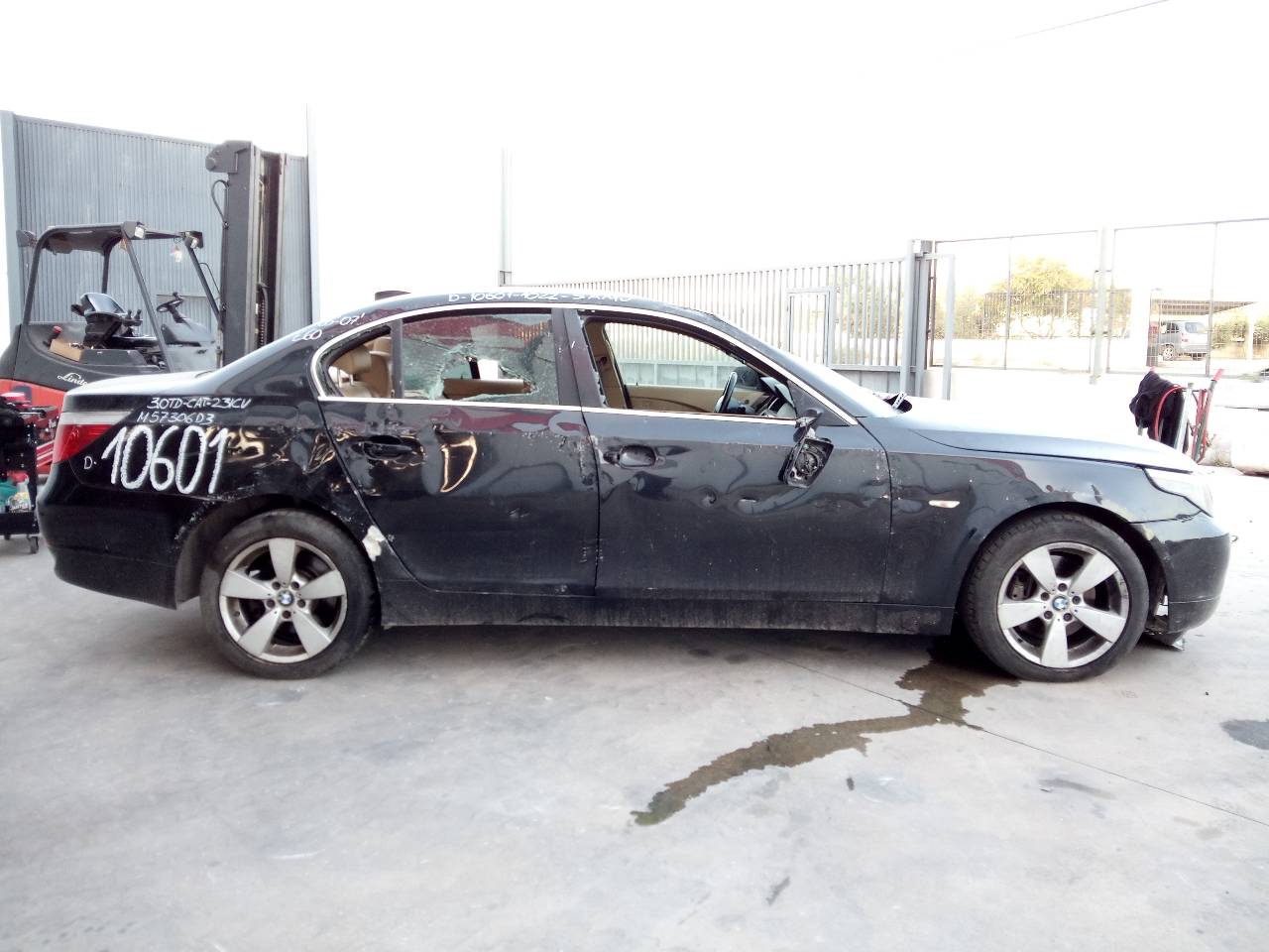 BMW 5 Series E60/E61 (2003-2010) Aizmugurējā kreisā pusass 7521630AI02,P1-B6-38 20960091