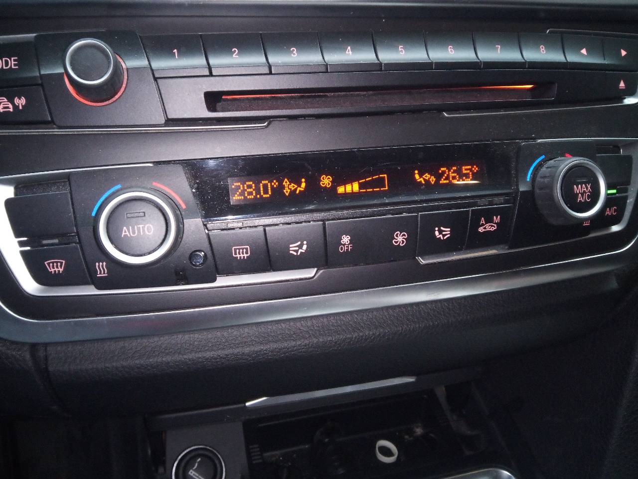 BMW 3 Series F30/F31 (2011-2020) Klimato kontrolės (klimos) valdymas 24094799