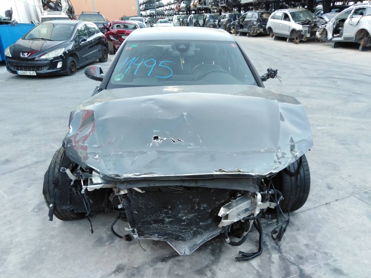 AUDI A7 C7/4G (2010-2020) Bakre høyre dørlås JA64G0839016E, E1-B6-40-1 21825728