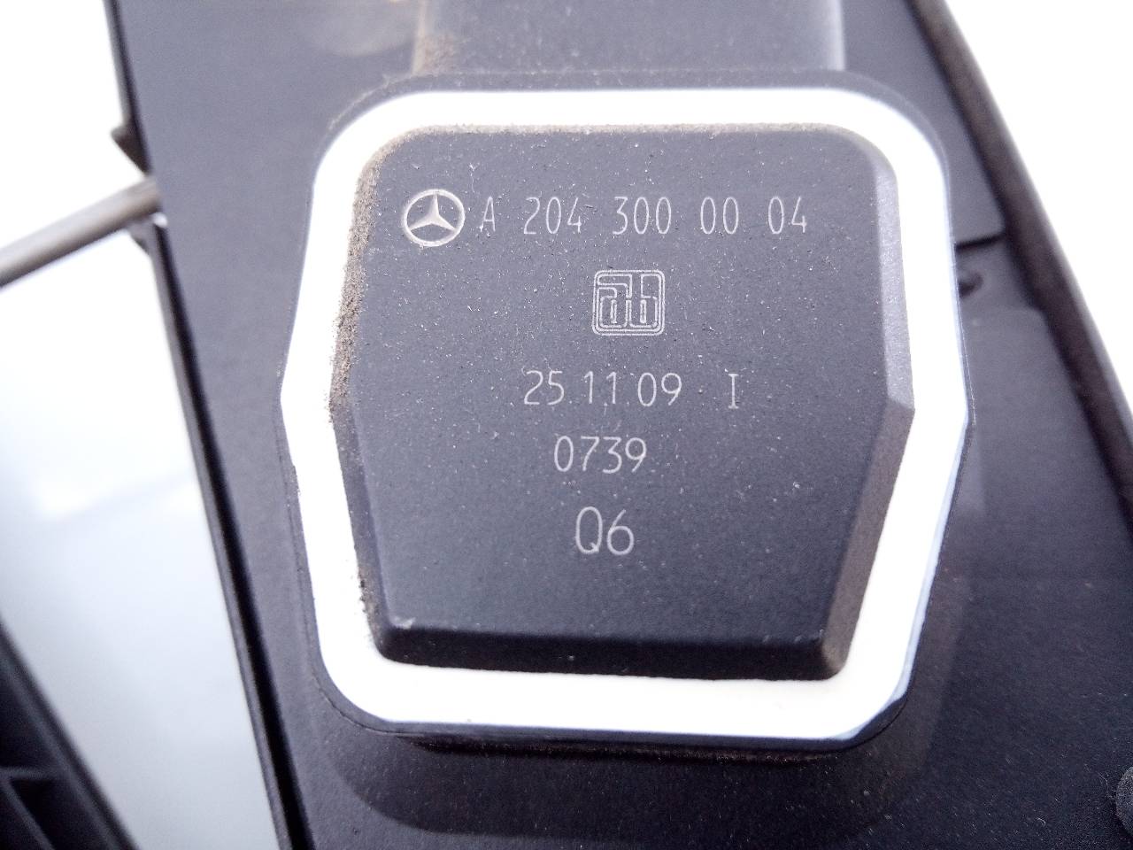 MERCEDES-BENZ C-Class W204/S204/C204 (2004-2015) Gaspedal A2043000004, E3-A1-19-1 18716735