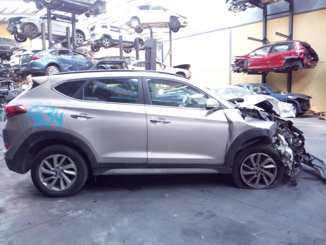 HYUNDAI Tucson 3 generation (2015-2021) Priekinių valytuvų mechanizmas (trapecija) 98100D3000, E2-B5-5-1 18758241