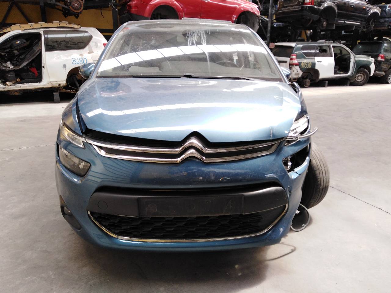 CITROËN C4 Picasso 2 generation (2013-2018) Priekšējā stikla tīrītāja mehānisms 9676371780 24071362