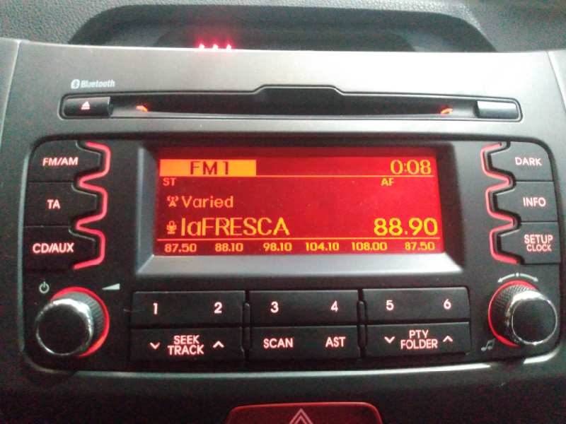 KIA Sportage 3 generation (2010-2015) Muzikos grotuvas be navigacijos 961603U220WK 18642688
