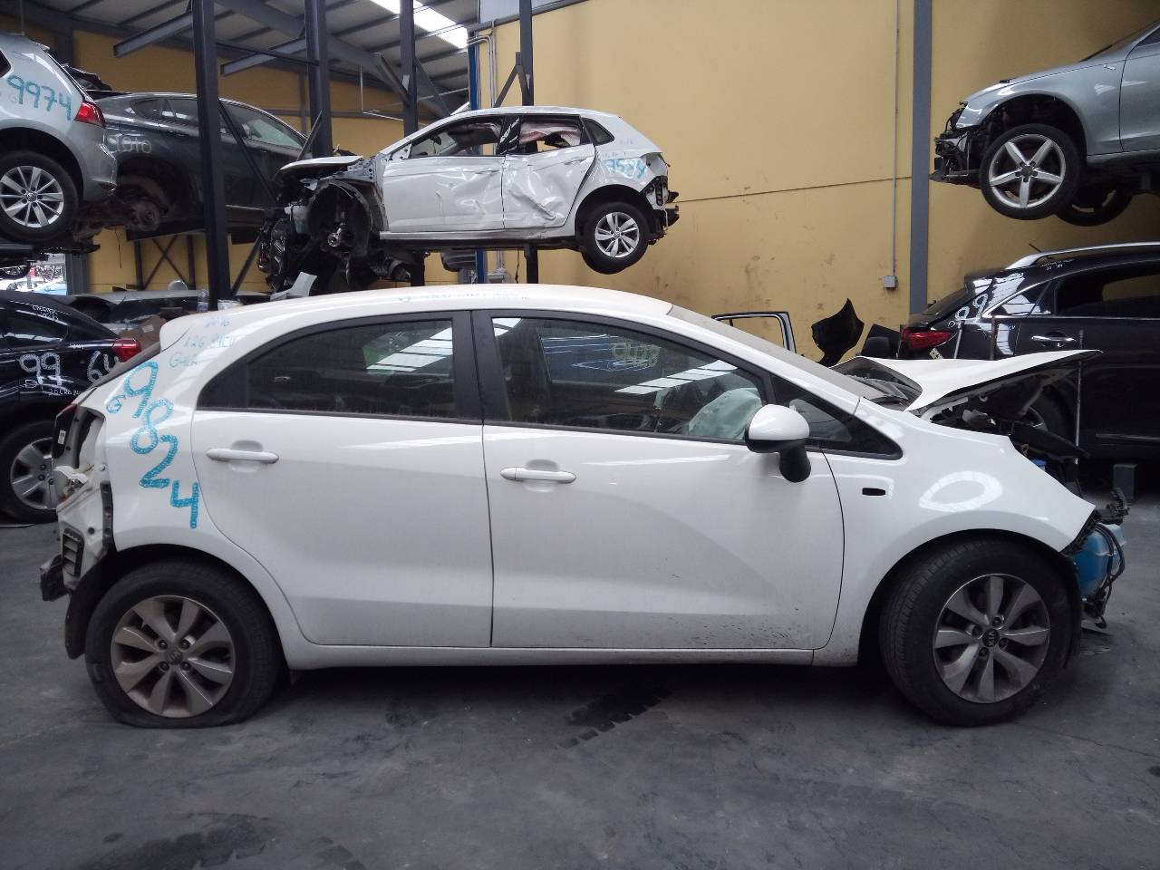 KIA Rio 3 generation (2011-2017) Galinių kairių durų spyna E2-B5-5-2 21796292