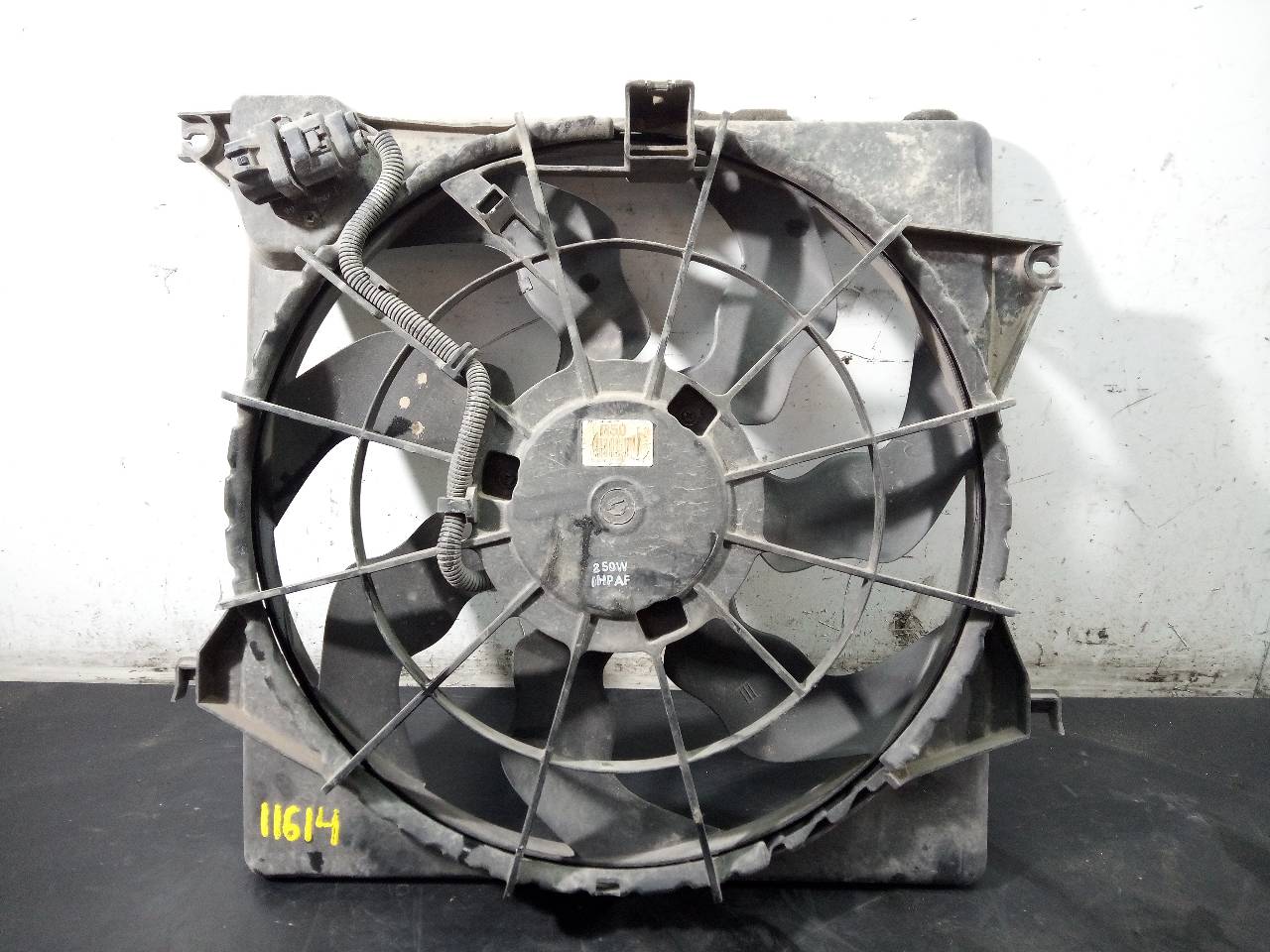KIA CARENS IV (2013-dabar) Difūzoriaus ventiliatorius P2-B9-4 21827149