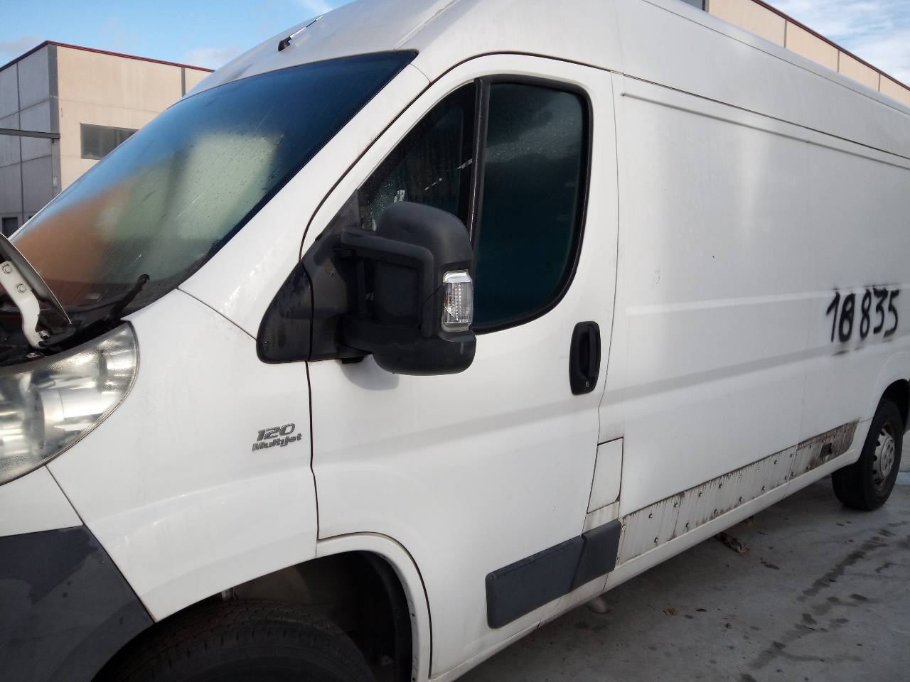 FIAT Ducato 3 generation (2006-2024) Дверь передняя левая 20962280