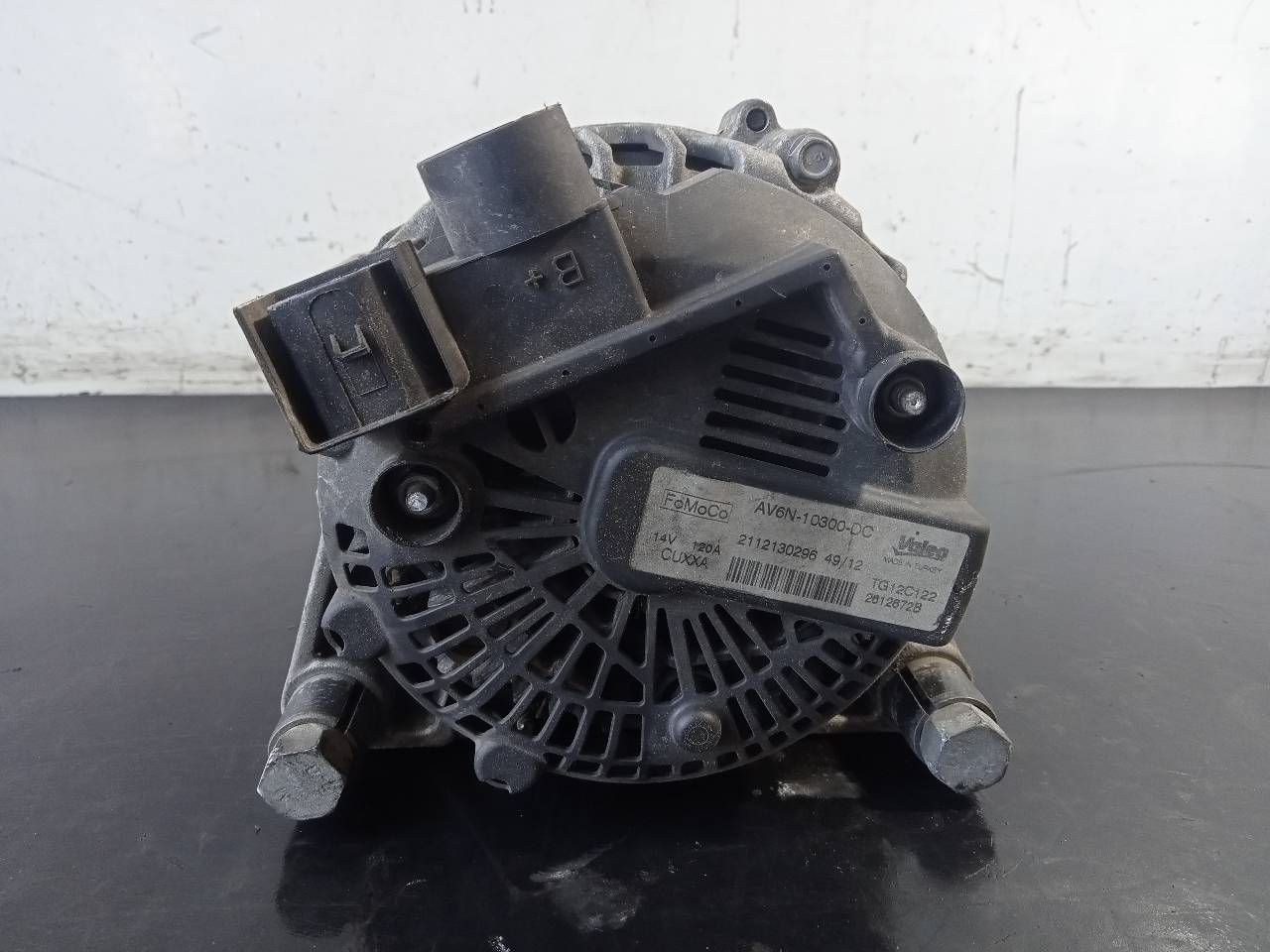 KIA Fiesta 5 generation (2001-2010) Ģenerators AV6N10300DC, TG12C122, P3-B5-2-1 21700239