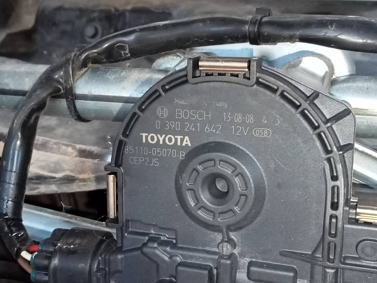 TOYOTA Avensis T27 Priekinių valytuvų mechanizmas (trapecija) 8511005070, 0390241642 20958594