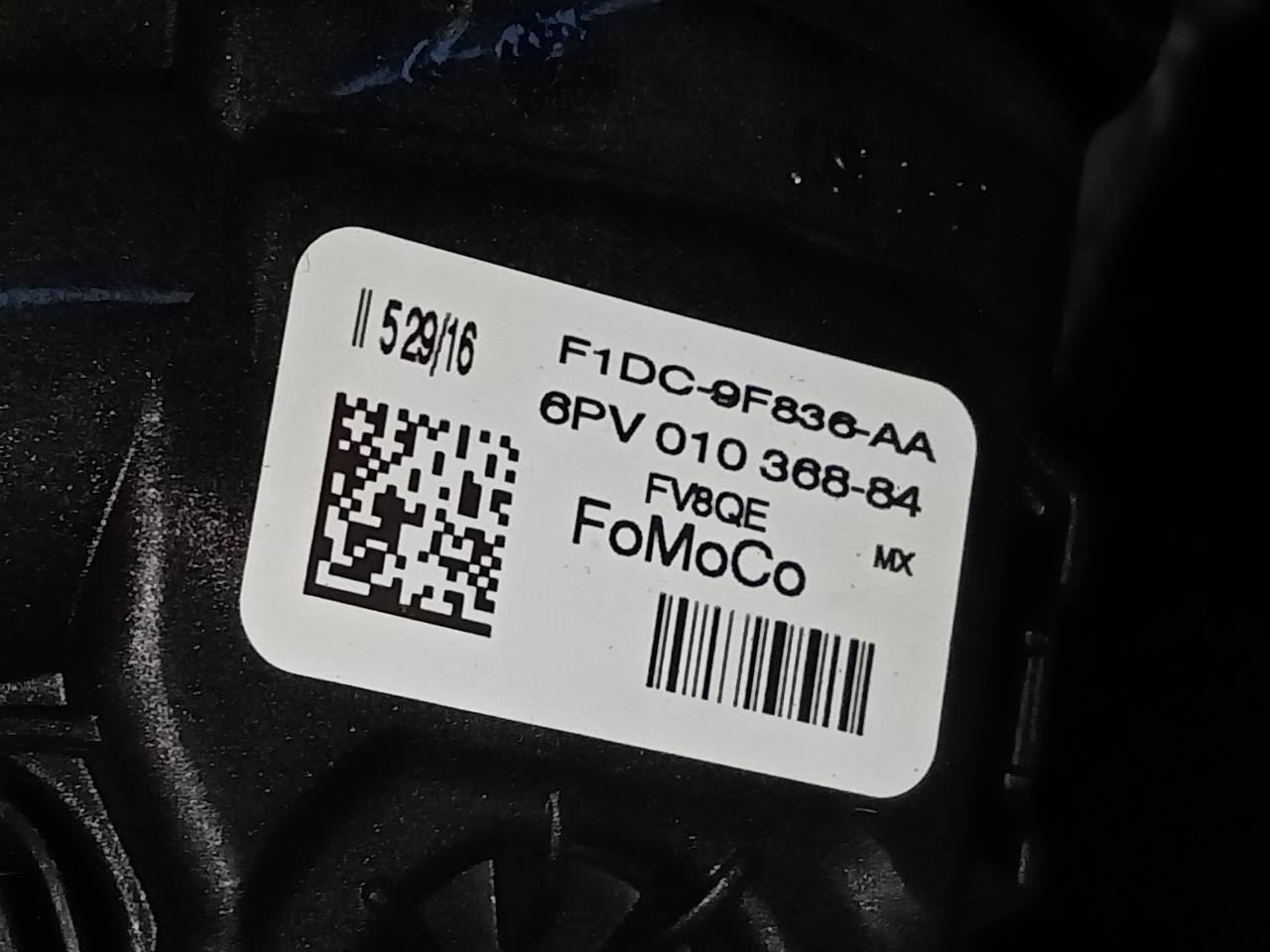 FORD C-Max 2 generation (2010-2019) Педаль газа F1DC9F836AA, 6PV01036884 23290102
