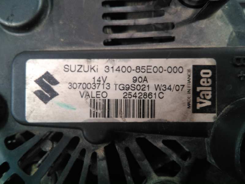 SUZUKI Swift 4 generation (2010-2016) Alternator 3140085E00000, 307003713, P3-B5-18-1 18458065