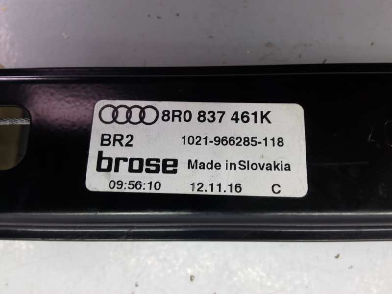 AUDI A6 C6/4F (2004-2011) Front Left Door Window Regulator 8R0837461K,E1-B6-30-2 18547166