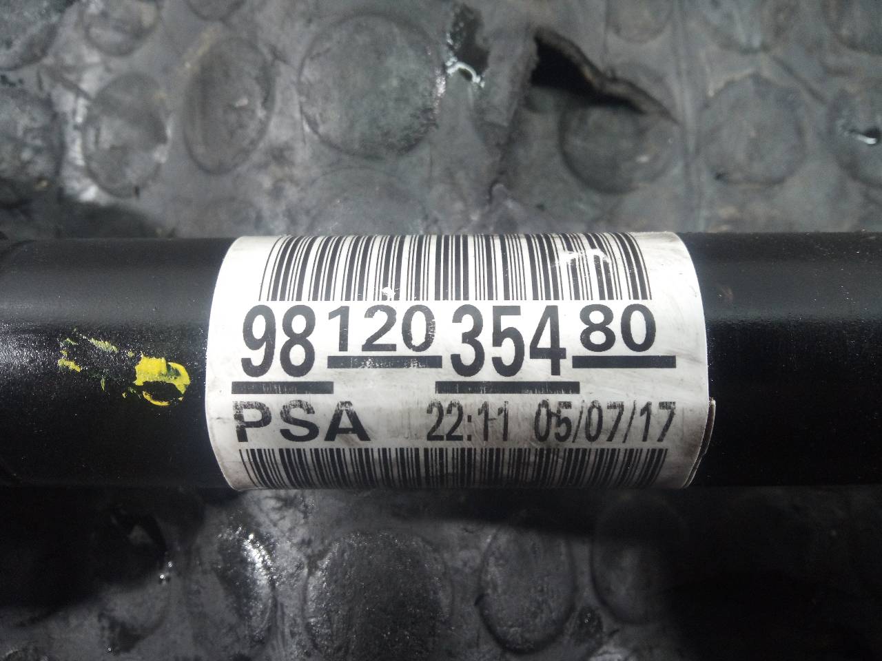 PEUGEOT Boxer 3 generation (2006-2024) Front Right Driveshaft 9812035480,P1-B6-33 24059963