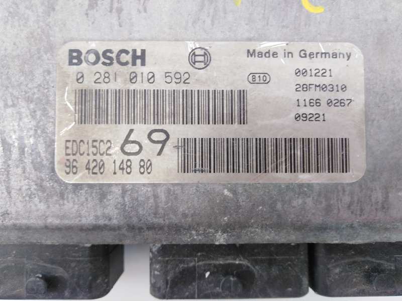 PEUGEOT 306 1 generation (1993-2002) Engine Control Unit ECU 9642014880,0281010592,E3-B2-45-4 18685065