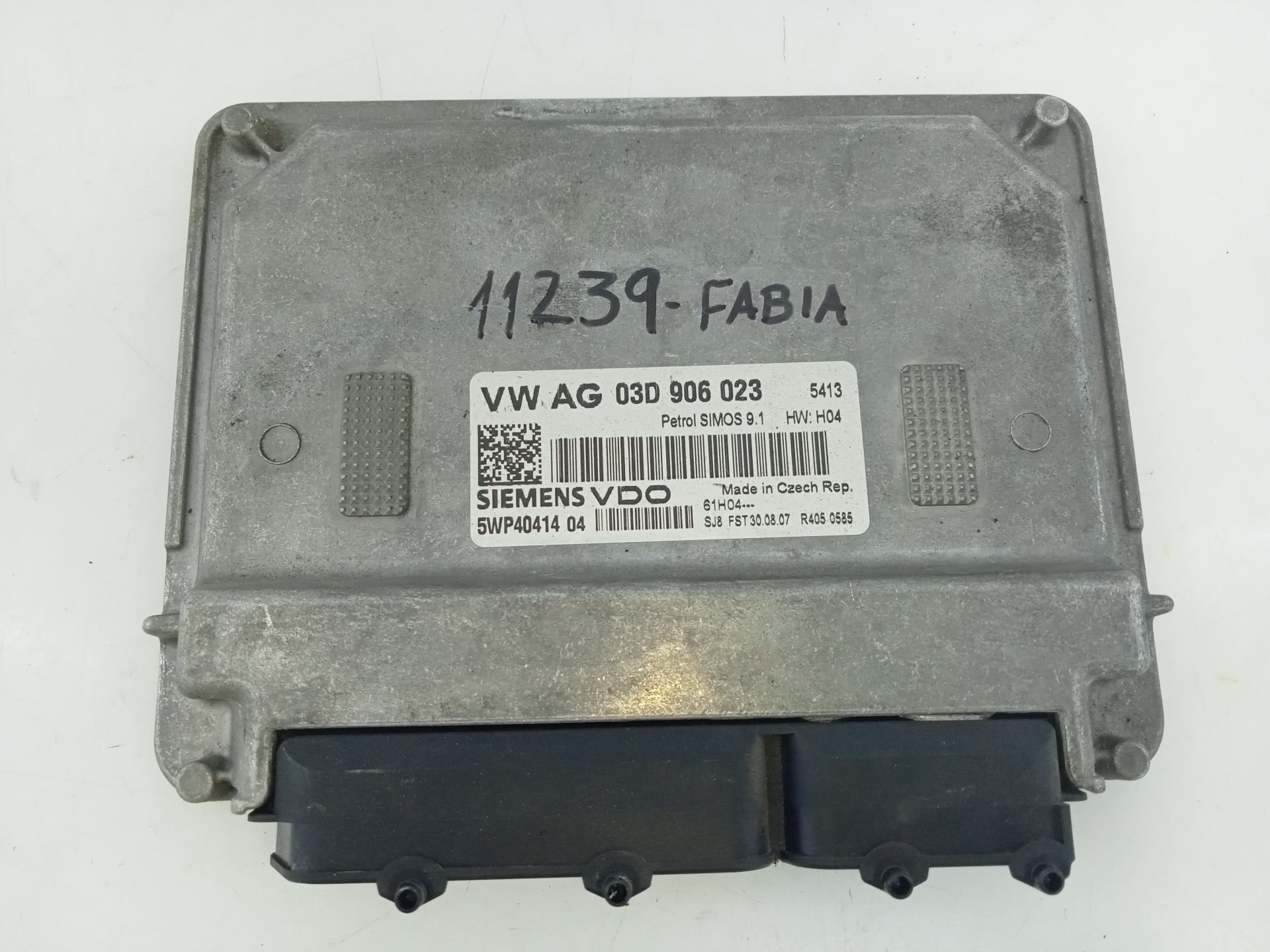 SKODA Fabia 6Y (1999-2007) Engine Control Unit ECU 03D906023, E2-A1-39-3 18779110