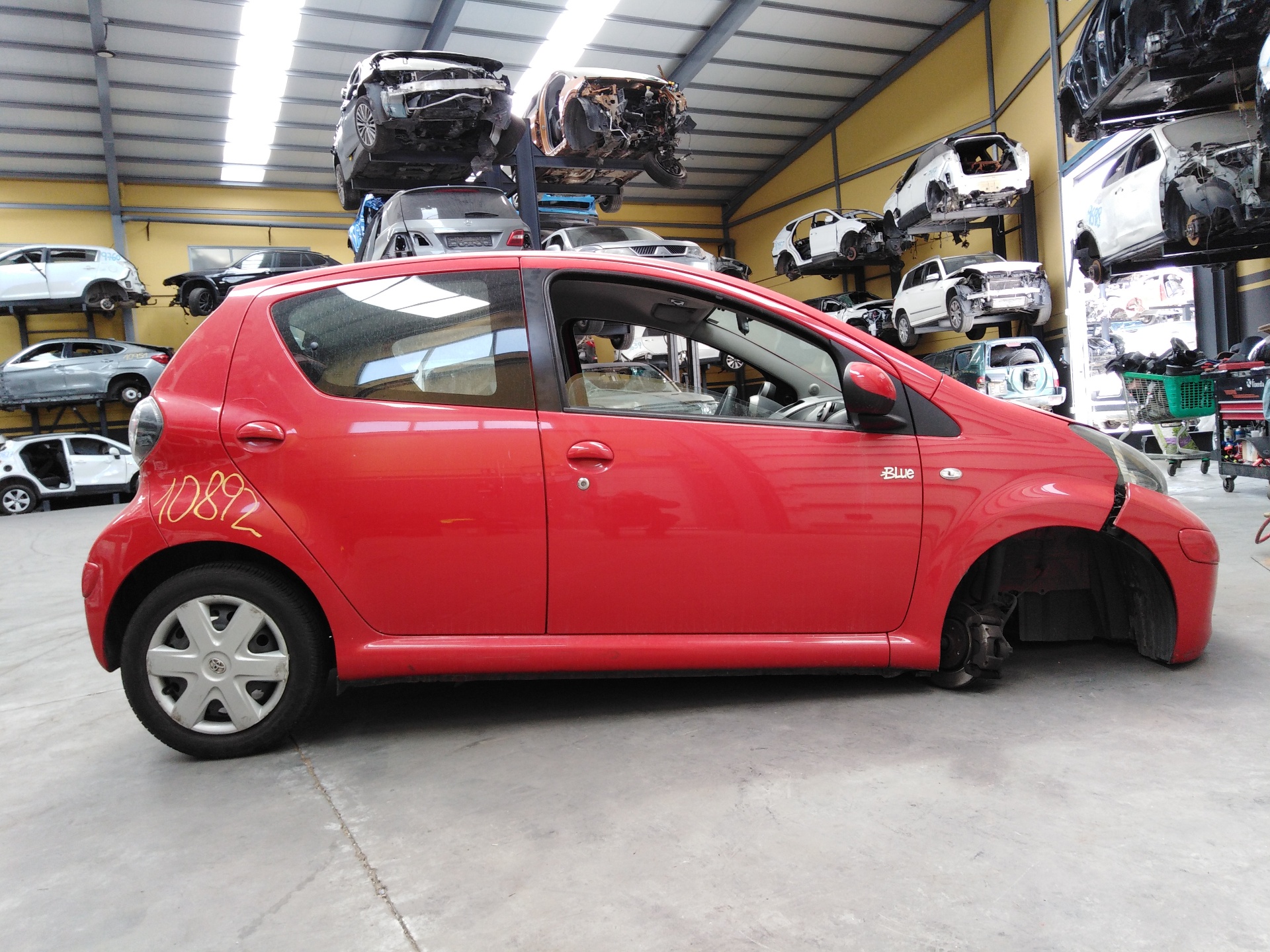 CHEVROLET Aygo 1 generation (2005-2014) Starteris 281000Q012J, TS10E1, P3-B7-14-3 21821669