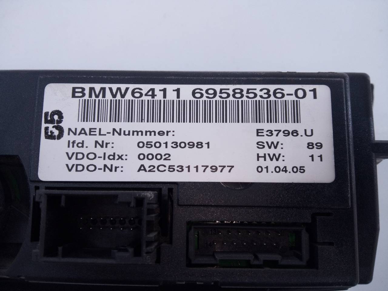 BMW 1 Series E81/E82/E87/E88 (2004-2013) Climate  Control Unit 695853601, E3-A2-28-4 21792718