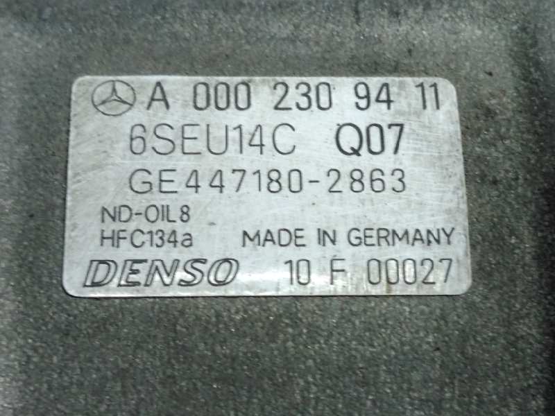 MERCEDES-BENZ Vaneo W414 (2001-2005) Air Condition Pump GE2922349, A0002309411, P3-A1-4-3 18416319