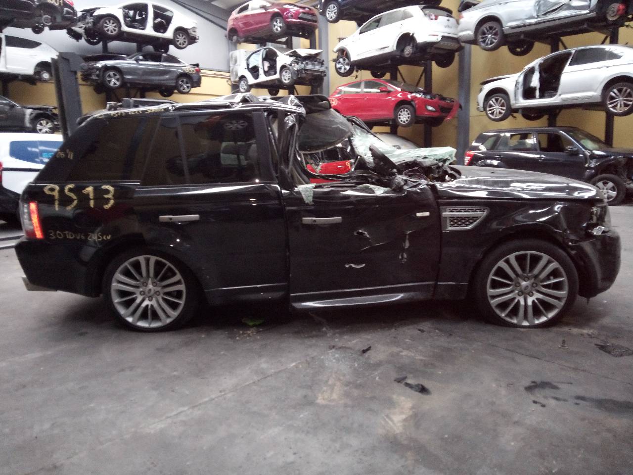 LAND ROVER Range Rover Sport 1 generation (2005-2013) Полуось передняя правая P1-A6-38 18752082