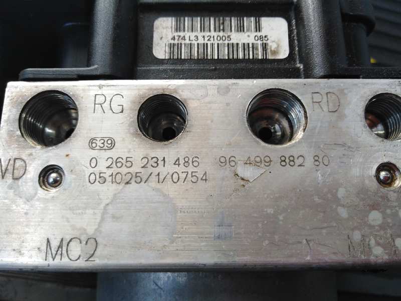 CITROËN Xsara 1 generation (1997-2004) ABS pumpe 9659457180, 0265800395, P3-A8-13-1 18564027