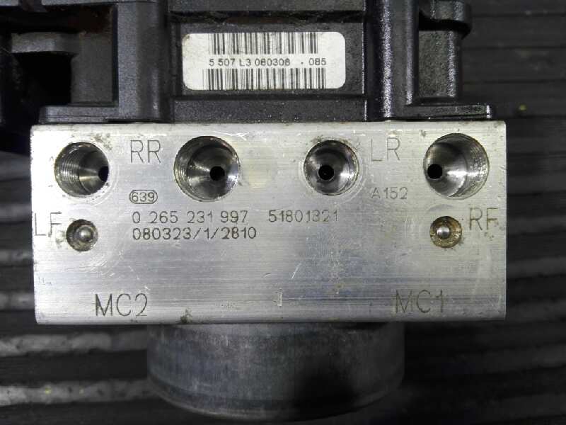 CITROËN Nemo 1 generation (2008-2015) ABS Pump 08032312810,0265231997,P3-A8-23-2 18501051