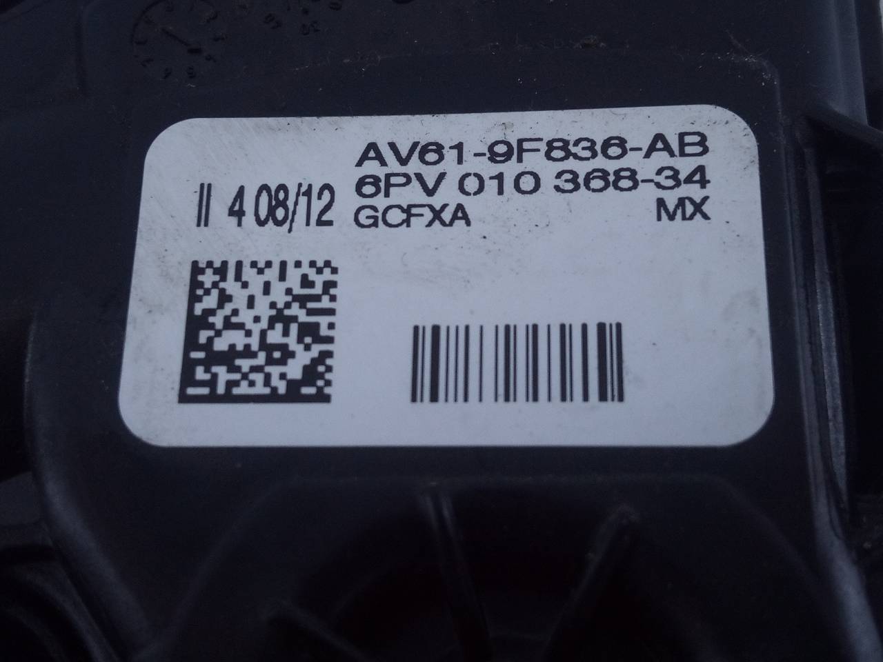 FORD C-Max 2 generation (2010-2019) Throttle Pedal AV619F836AB, 6PV01036834, E3-B3-29-3 18758532
