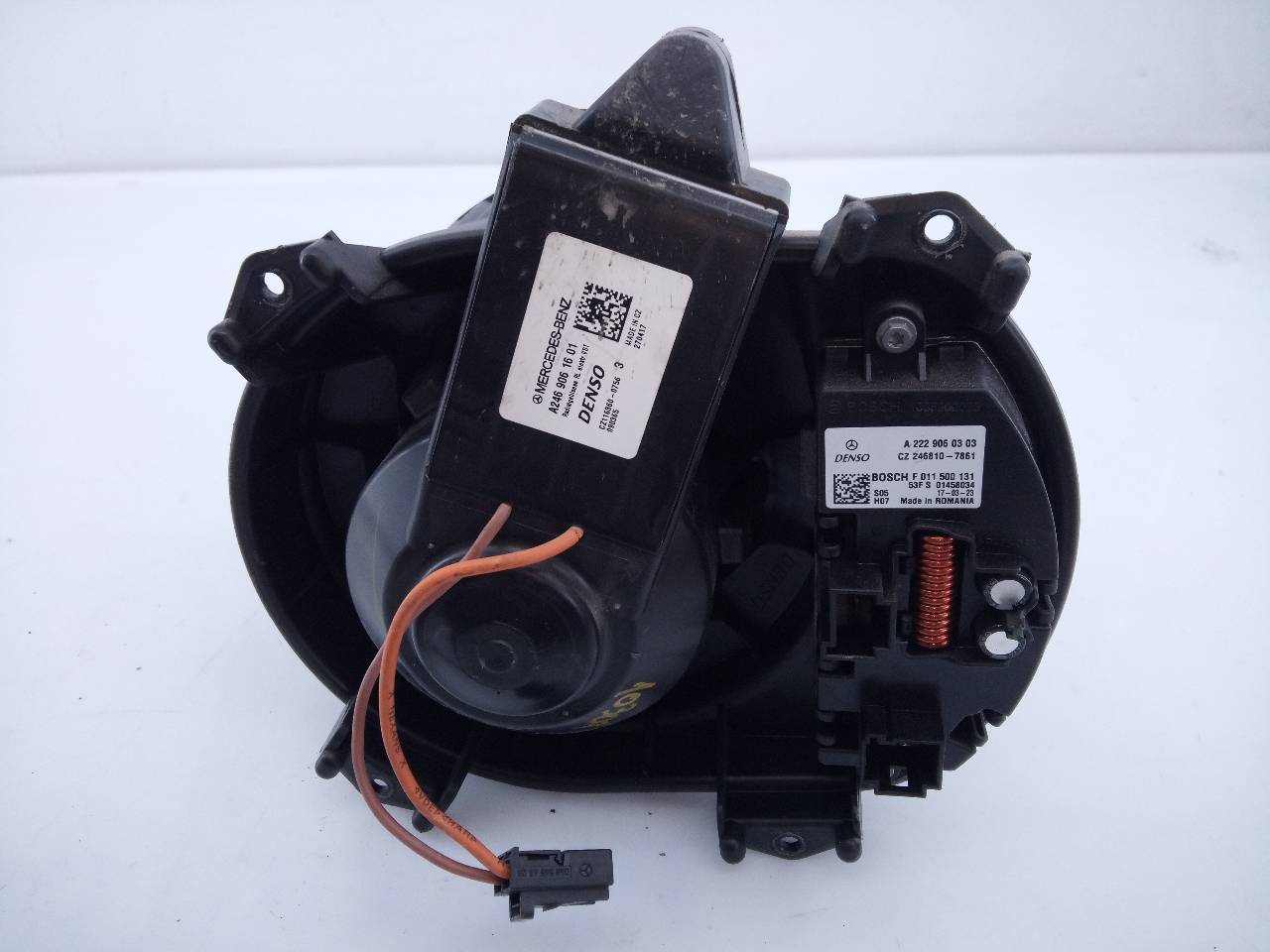 MERCEDES-BENZ Q30 1 generation (2016-2020) Heater Blower Fan A2469061601, E2-A4-14-1 20956726